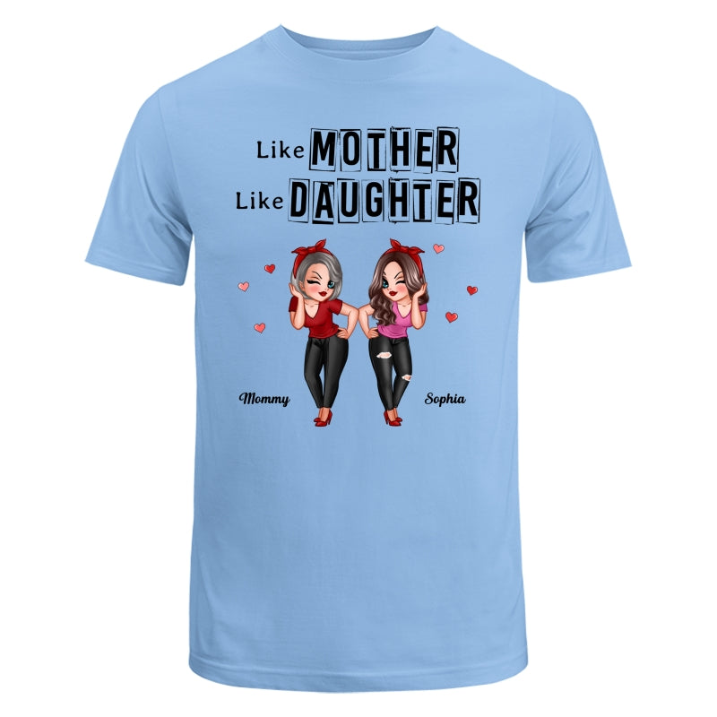Frame Words Like Mother Like Daughter Personalized Shirt