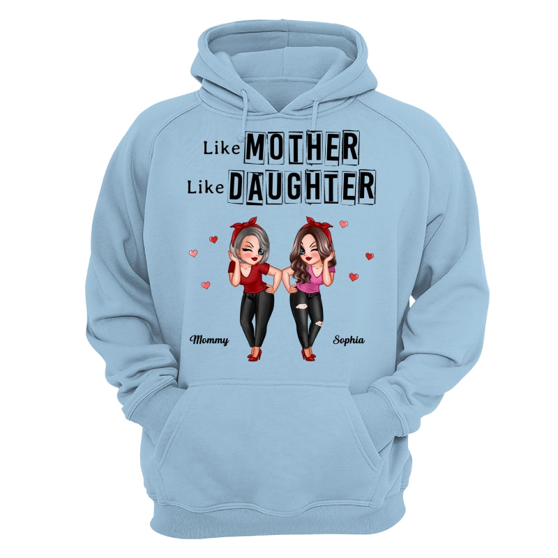 Frame Words Like Mother Like Daughter Personalized Shirt