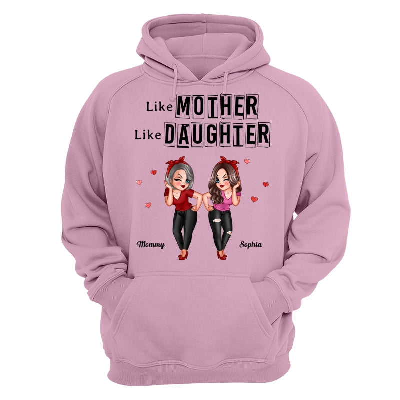 Frame Words Like Mother Like Daughter Personalized Shirt
