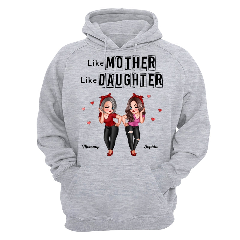 Frame Words Like Mother Like Daughter Personalized Shirt