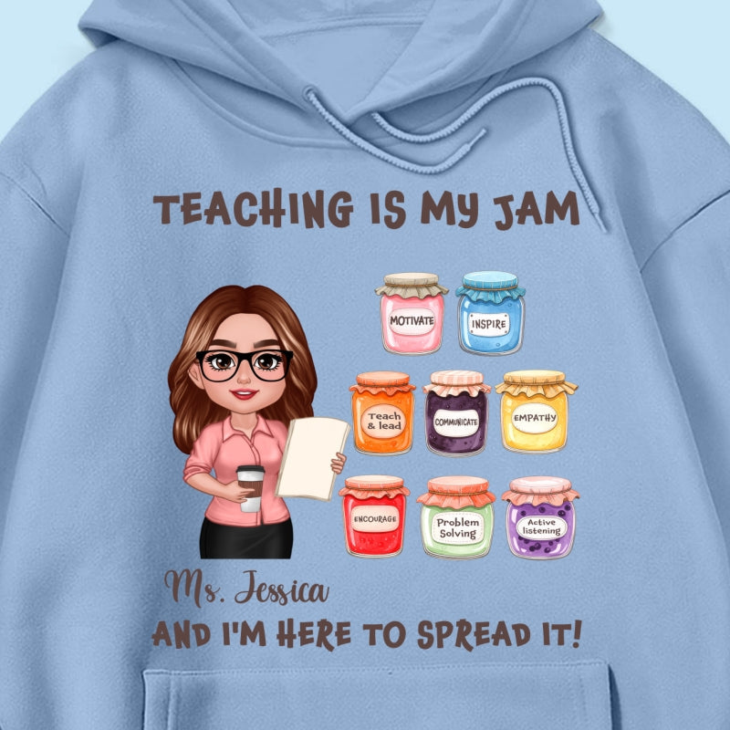 Teacher Teaching Is My Jam Personalized Shirt