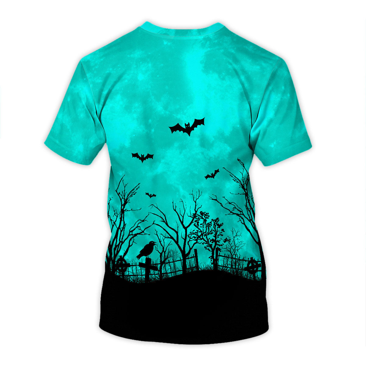 Cat Mom Halloween Moon Light Bat Tree Annoying Cat Personalized Shirt, Purrfect Costume for Cat Lover