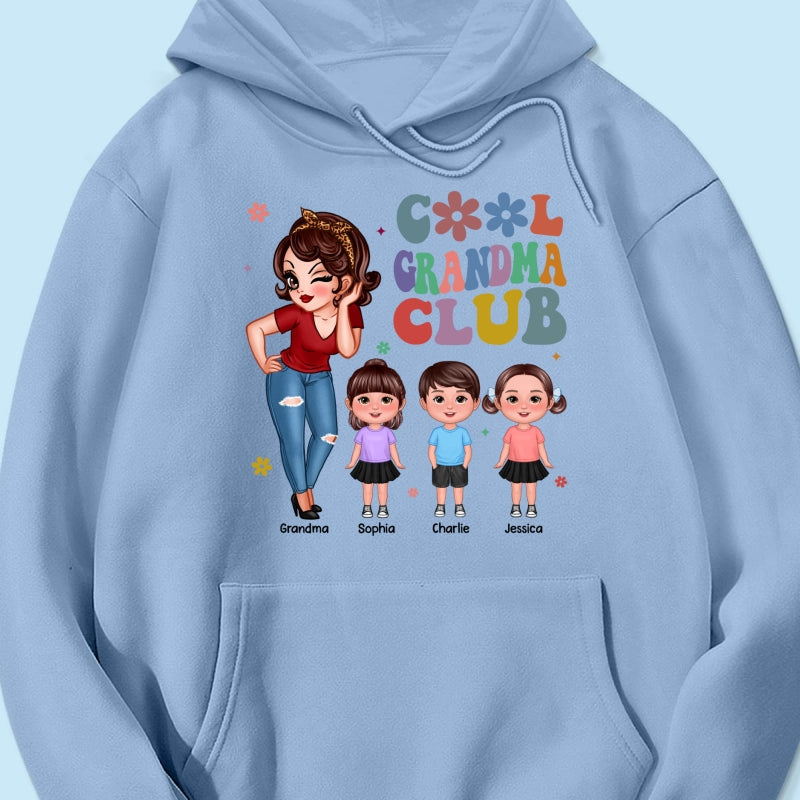 Cool Grandma Club - Personalized Shirt - Gift For Grandma