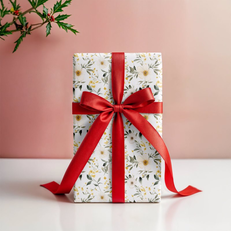 Ethereal Wildflowers Gift Wrapping Paper