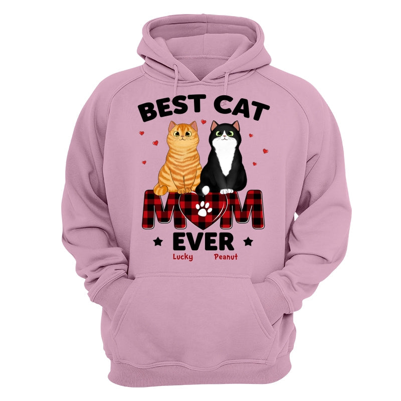 Best Cat Mom Ever Personalized Shirt