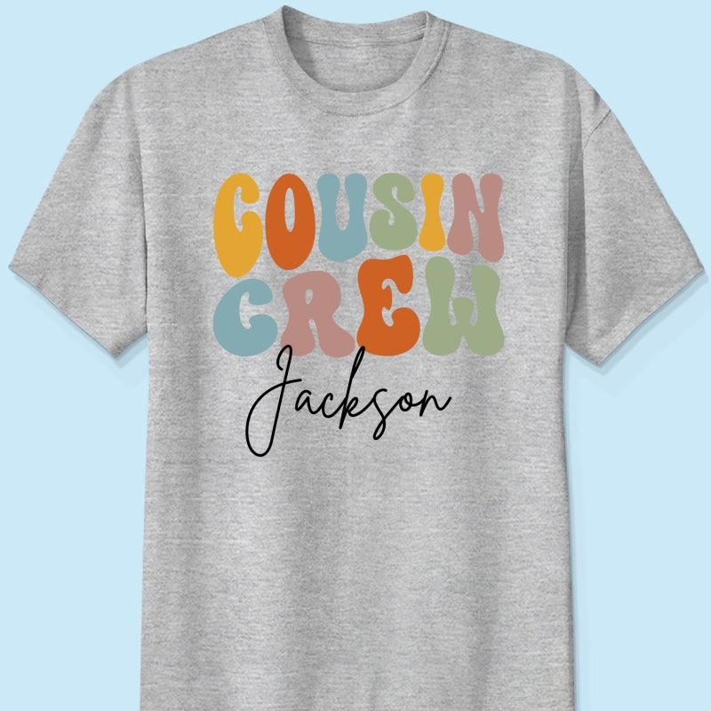 Cousin Crew Cousin Camp Matching Personalized Shirt