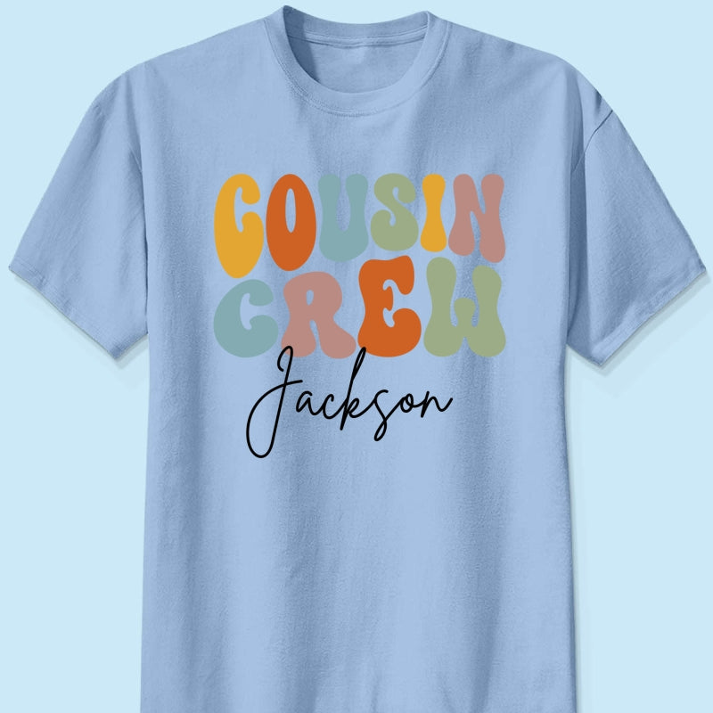 Cousin Crew Cousin Camp Matching Personalized Shirt