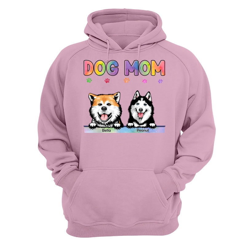 Dog Cat Mom Bright Color Gift For Pet Lover Personalized Shirt