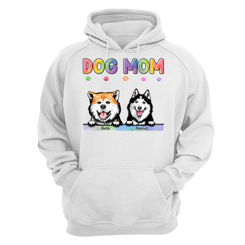 Dog Cat Mom Bright Color Gift For Pet Lover Personalized Shirt