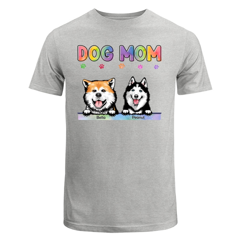 Dog Cat Mom Bright Color Gift For Pet Lover Personalized Shirt