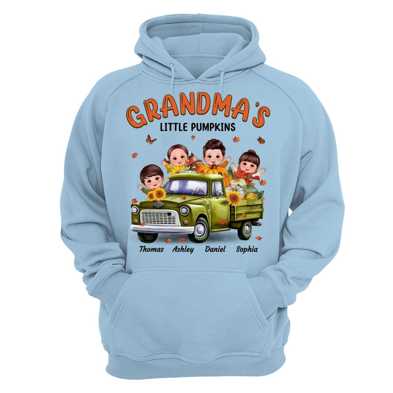 Fall Season Happy Doll Kids Truck Personalized Shirt