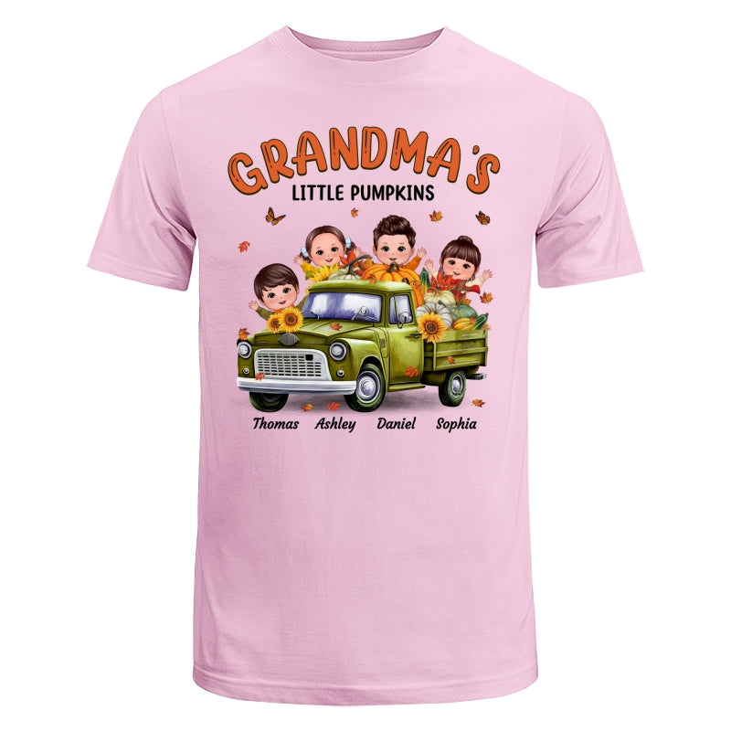 Fall Season Happy Doll Kids Truck Personalized Shirt