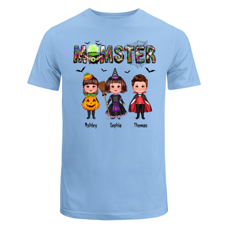 Halloween Momster Doll Kids Gift For Mom Personalized Shirt