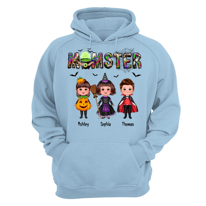Halloween Momster Doll Kids Gift For Mom Personalized Shirt
