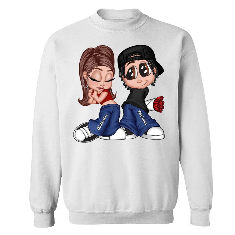 Y2K Couple Personalized Shirt, Gift For Him, For Her
