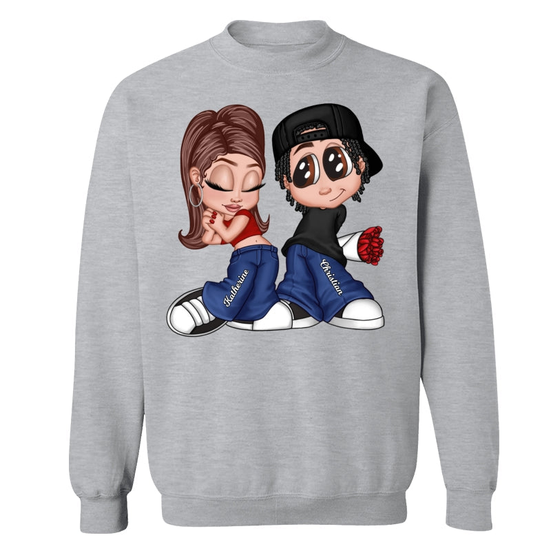 Y2K Couple Personalized Shirt, Gift For Him, For Her