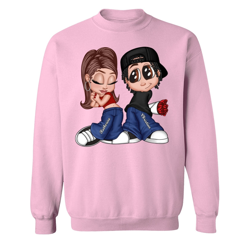Y2K Couple Personalized Shirt, Gift For Him, For Her