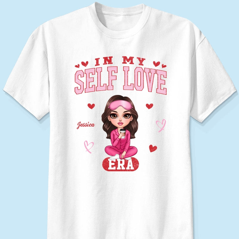 In My Self Love Era Valentine's Personalized Sweater, Personalized  Anti- Sweater