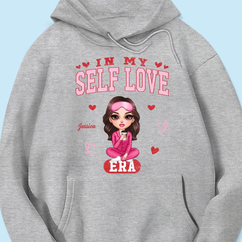 In My Self Love Era Valentine's Personalized Sweater, Personalized  Anti- Sweater