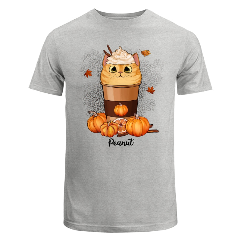 Cats In Pumpkin Spice Latte Fall Season Personalized Shirt