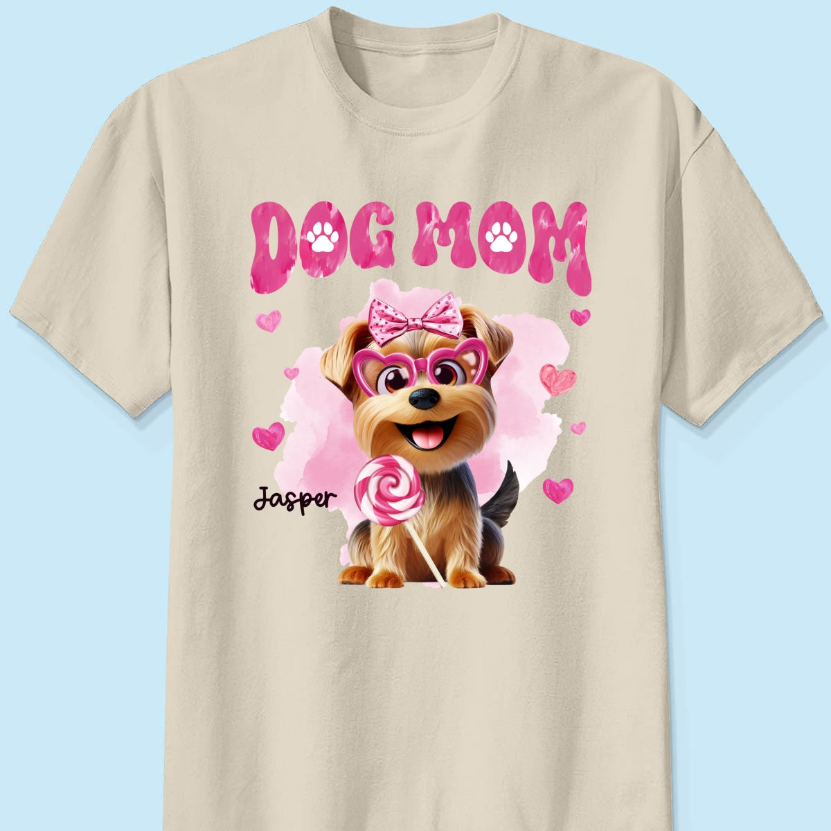 Funny Cartoon Dogs Dog Mom Personalized Shirt,  Gift For Dog Lovers, Dog Moms