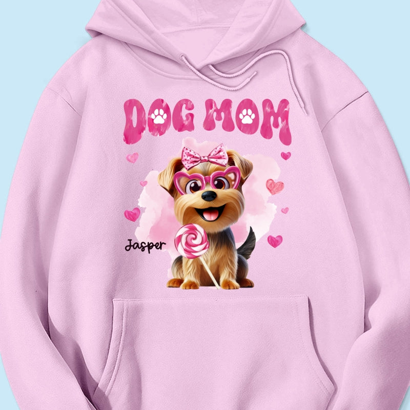 Funny Cartoon Dogs Dog Mom Personalized Shirt,  Gift For Dog Lovers, Dog Moms