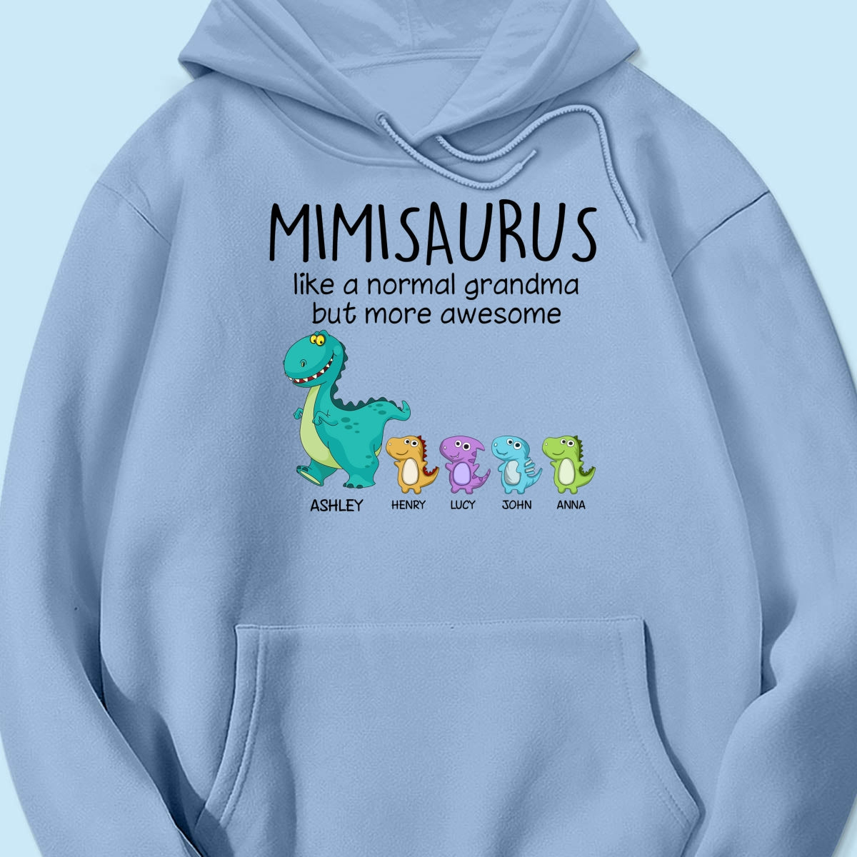 Grandmasaurus And Kids Personalized Shirt