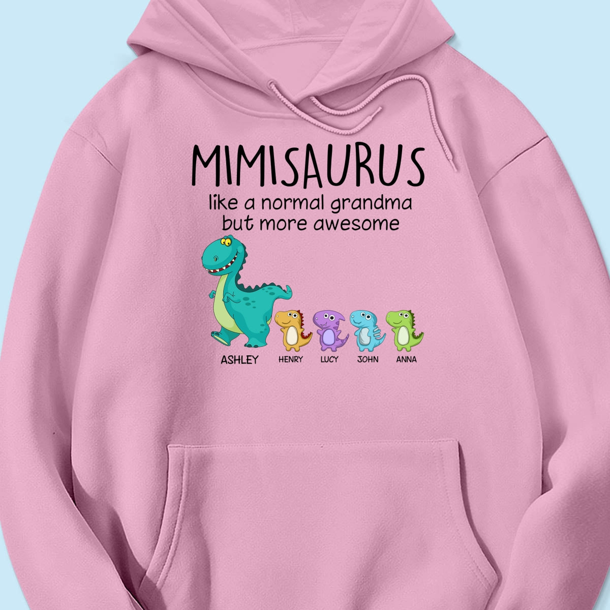 Grandmasaurus And Kids Personalized Shirt