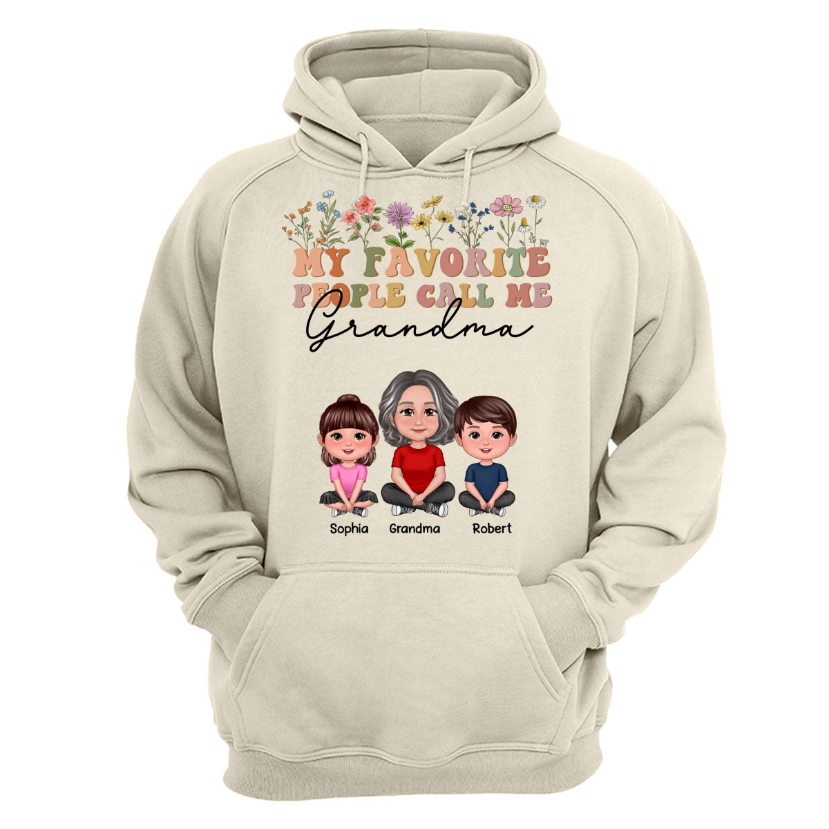 My Favorite People Call Me Mother‘s Day Gift For Grandma Mom Auntie Personalized Shirt