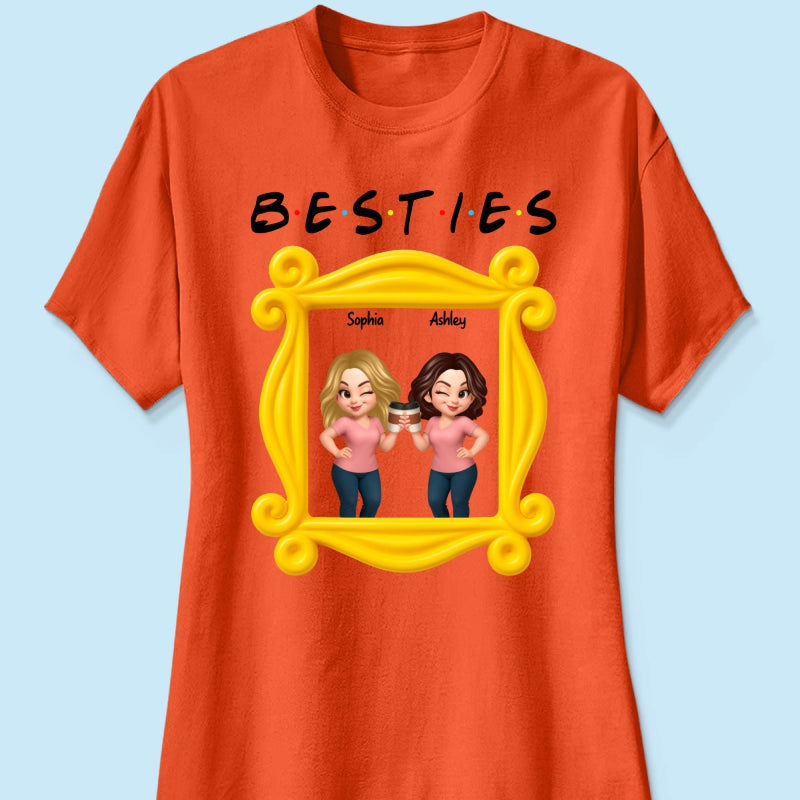 Best Friends Personalized Funny Matching Shirts, Sweatshirts, Fall Gift for Best Friends