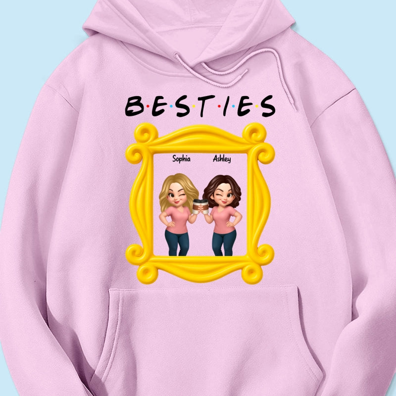 Best Friends Personalized Funny Matching Shirts, Sweatshirts, Fall Gift for Best Friends