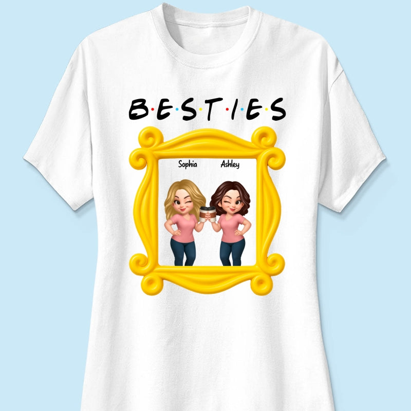 Best Friends Personalized Funny Matching Shirts, Sweatshirts, Fall Gift for Best Friends
