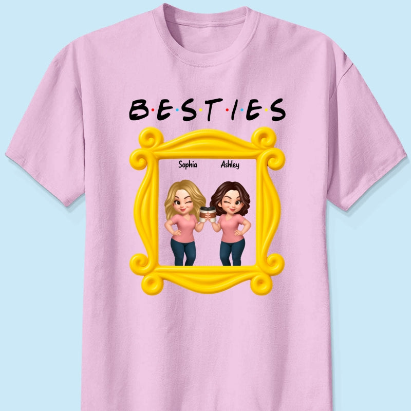 Best Friends Personalized Funny Matching Shirts, Sweatshirts, Fall Gift for Best Friends