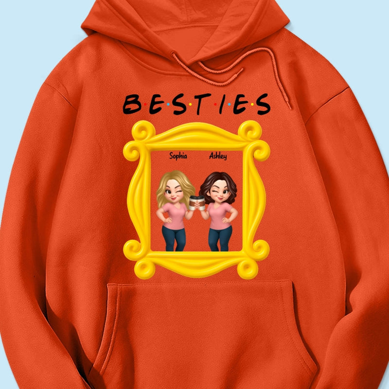 Best Friends Personalized Funny Matching Shirts, Sweatshirts, Fall Gift for Best Friends