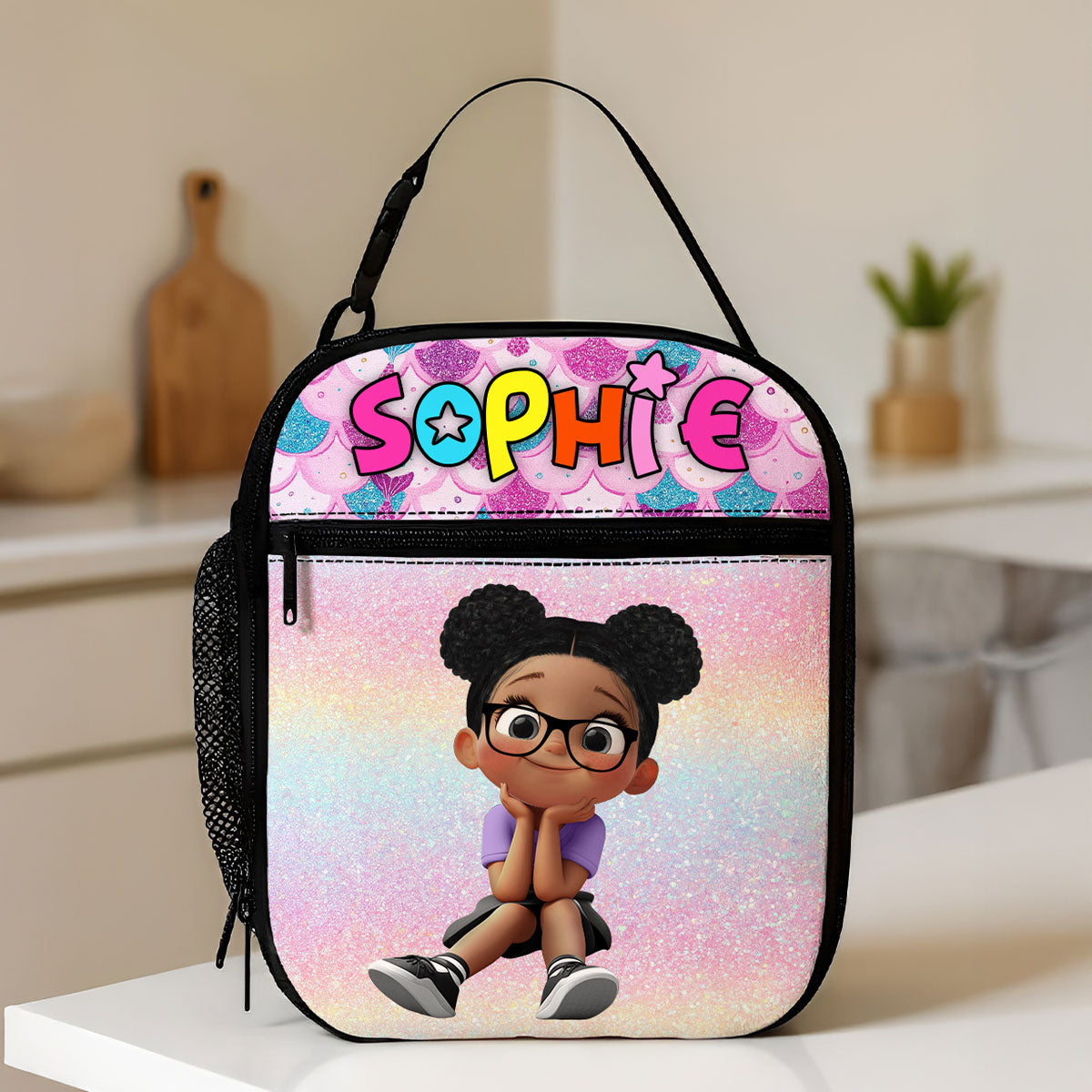 Custom Name Insulated Lunch Bag for Kids, Unique Designs for Boys & Girls, Keep Your Child’s Meals Fresh & Safe All Day