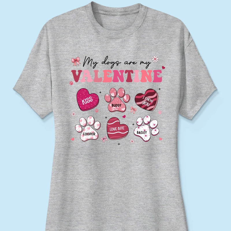 My Dogs Cats Are My  Coquette Paw  Gift For Pet Lover Personalized Shirt