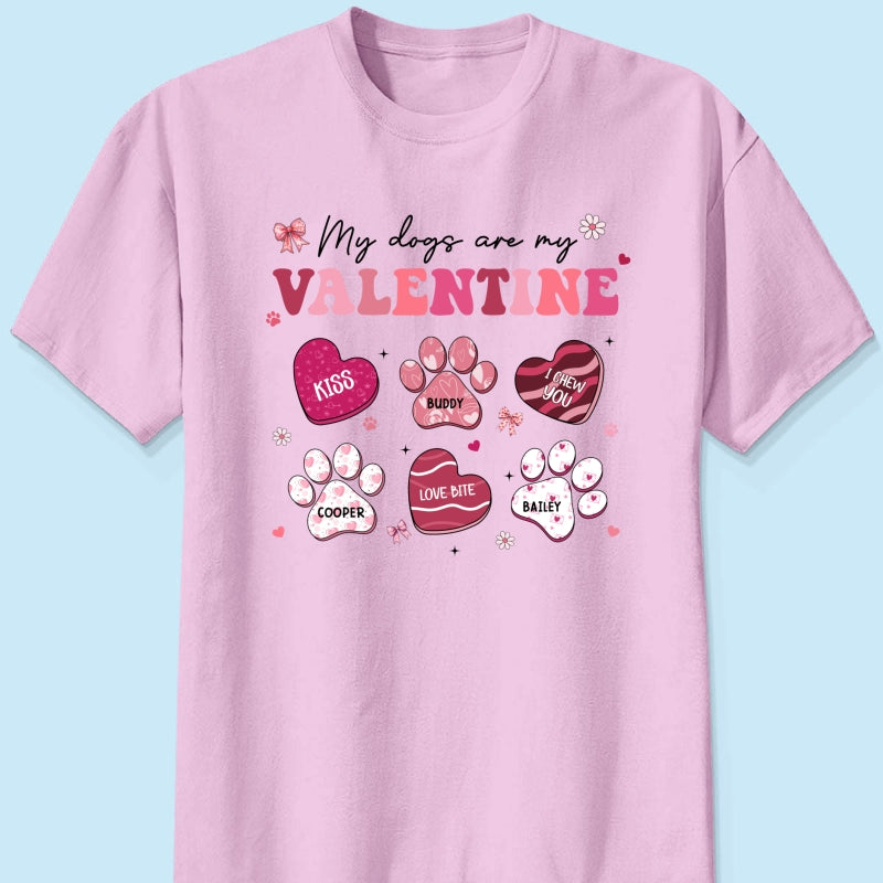 My Dogs Cats Are My  Coquette Paw  Gift For Pet Lover Personalized Shirt