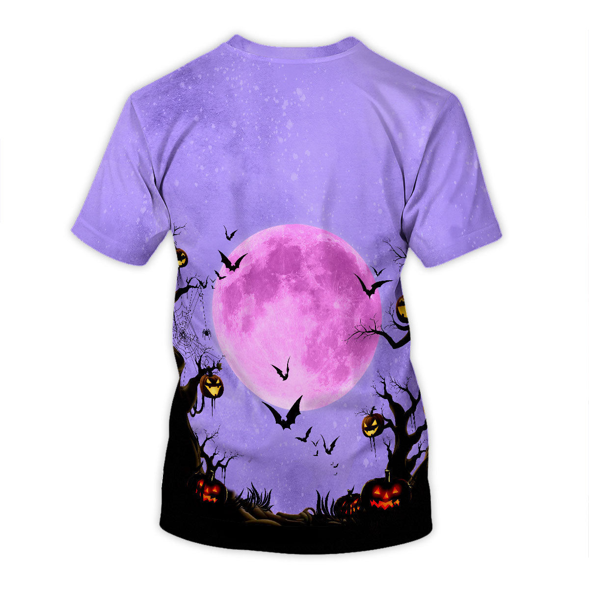 Grandma Witch & Kids Moon Bat Tree Personalized Shirt, Halloween Costume for Grandma