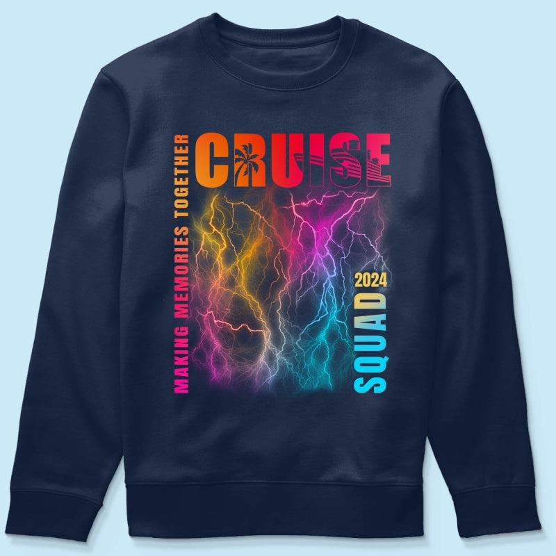 Personalized Cruise Squad 2024 Shirt Caribbean Cruise, Matching Shirts Family Cruise Crew, Summer Vacation Bootleg Tee